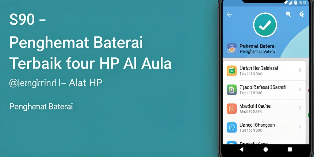 Antarmuka S80 menampilkan informasi penghematan baterai secara ringkas dan jelas.